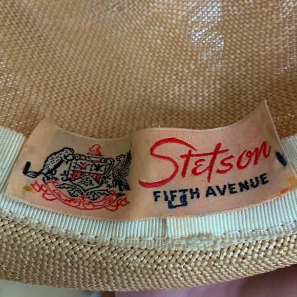 Vintage Stetson Straw Hat - Picture 7 of 7